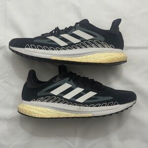 Adidas Solar Glide St 3 Black Blue Oxide Reflective FW1005 Boost Men's 11.5